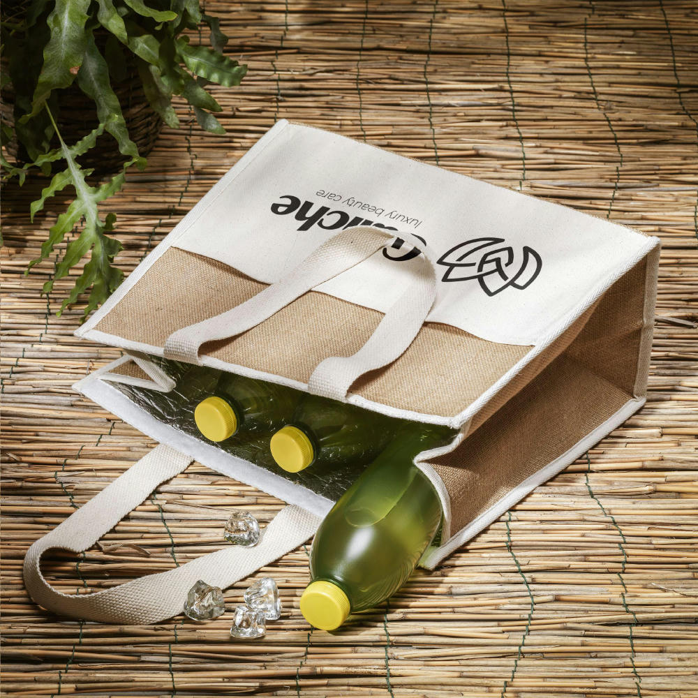 Madras Combi Cooler Einkaufstasche/Kühltasche Werbeartikel