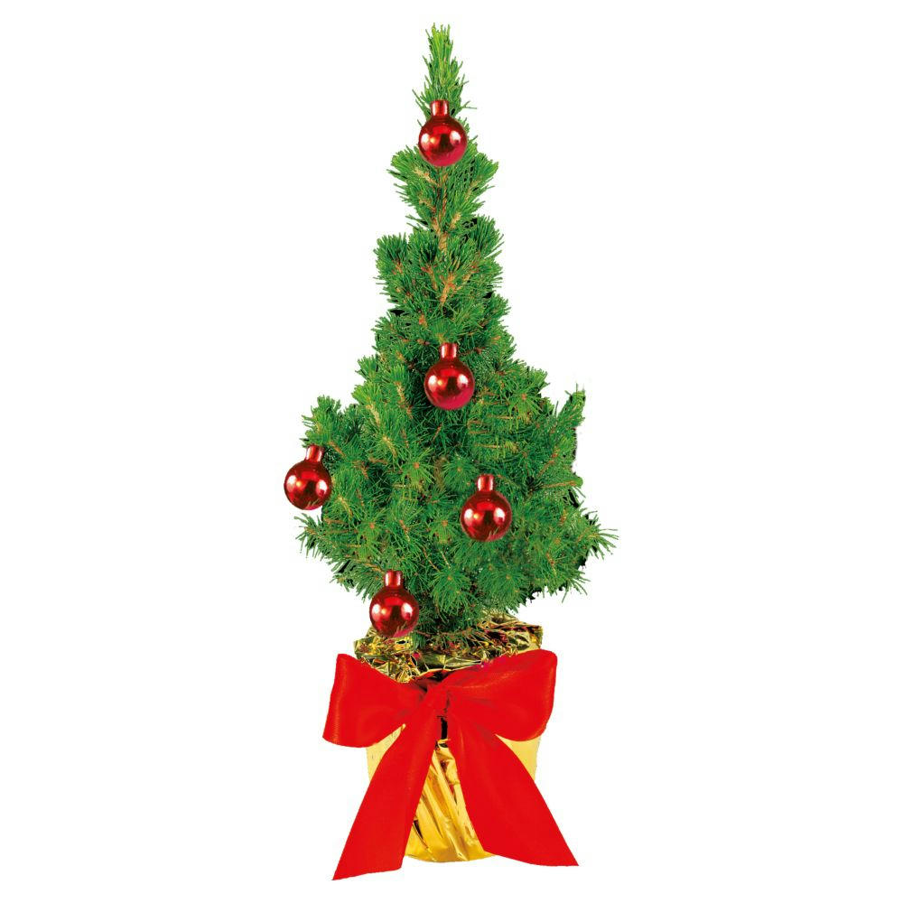 Product image Festliches Bäumchen rot 20-30 cm Werbeartikel