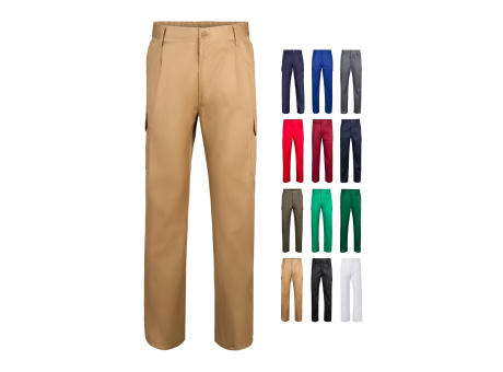 Product image VL MABON. Hose mit mehreren Taschen aus Twill (200 g/m²), aus Baumwolle (35 %) und Polyester (65 %) Werbeartikel