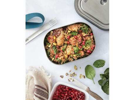 Black+Blum Stainless Steel Lunch Box groß Werbeartikel