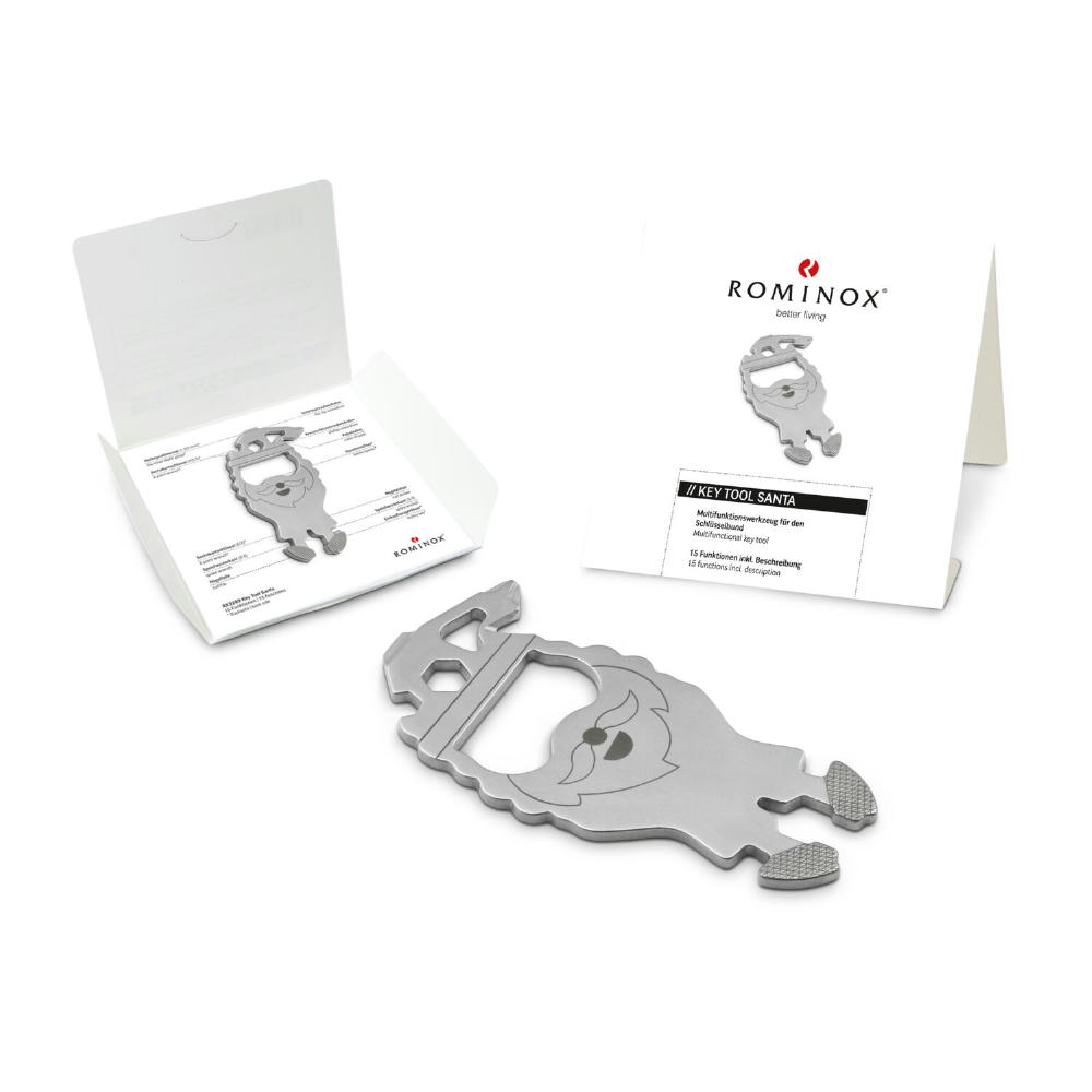 Product image ROMINOX® Key Tool // Santa - 15 functions (Weihnachtsmann) Werbeartikel