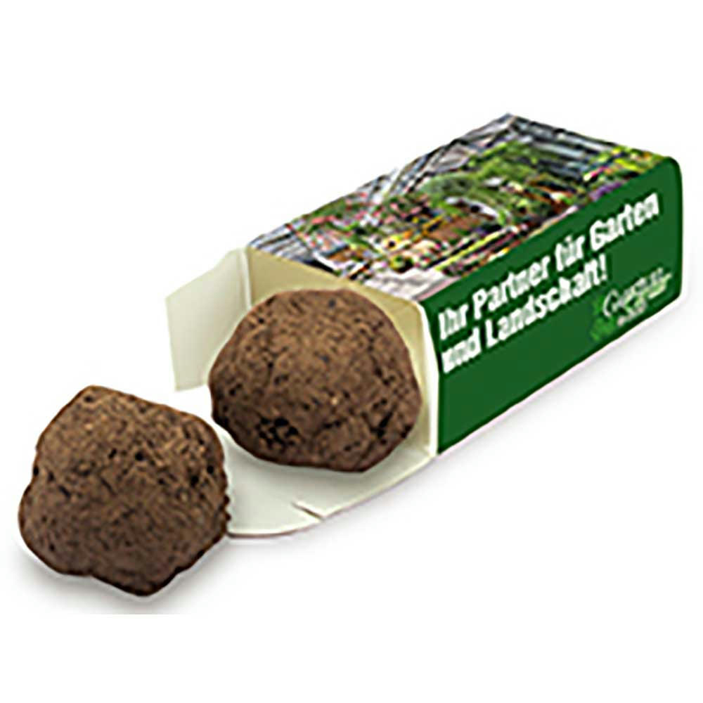 Product image Flower-Balls in der Box mit Samen - 2er Box Werbeartikel