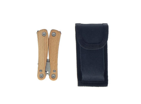 Multitool "Wood", klein Werbeartikel