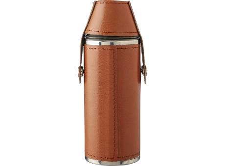 Recycelte Edelstahlflasche Brock Werbeartikel