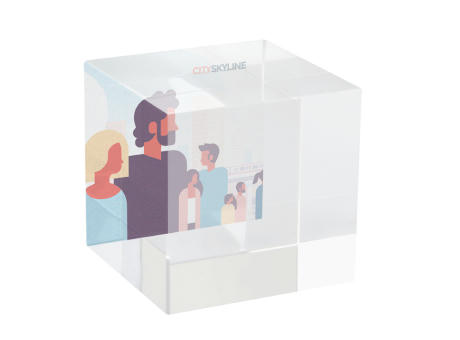 Glas-Würfel Tampa Werbeartikel