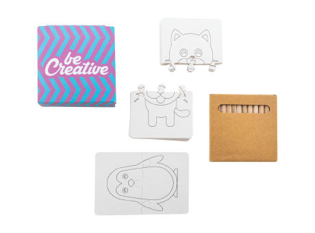 Individuelles Ausmalpuzzle Colozzy Werbeartikel