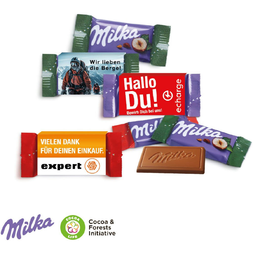 MILKA SCHOKOTÄFELCHEN Werbeartikel