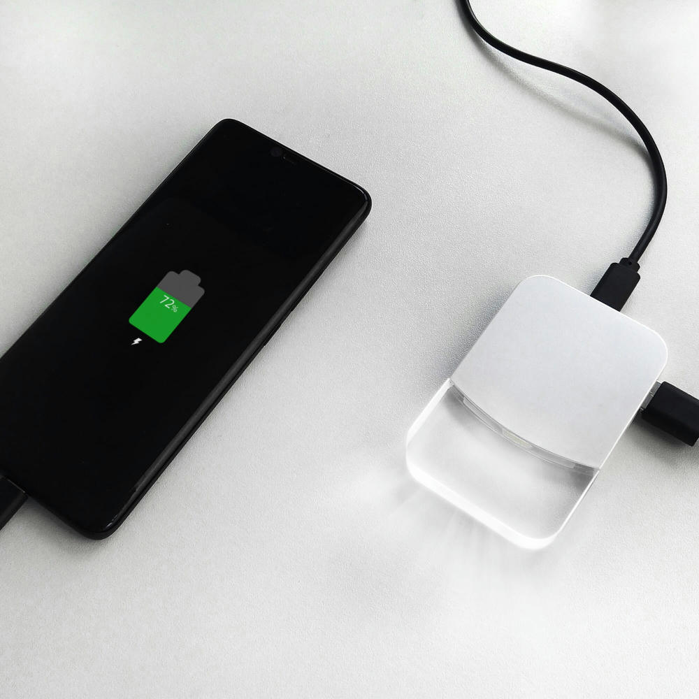 2598 | Xoopar iLo Mini Hub– 4 in 1 Adapter – USB 2.0 Data Transfer - Splitter Werbeartikel