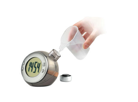 Product image Wasserkraft-betriebene Tischuhr Werbeartikel
