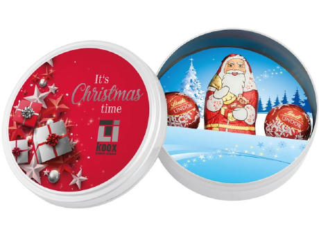 Product image Weihnachtsdose Lindt Werbeartikel