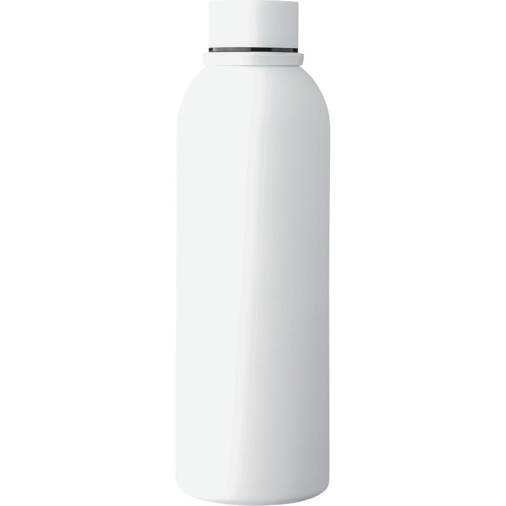 Recycelte doppelwandige Trinkflasche 500 ml Sunny Werbeartikel