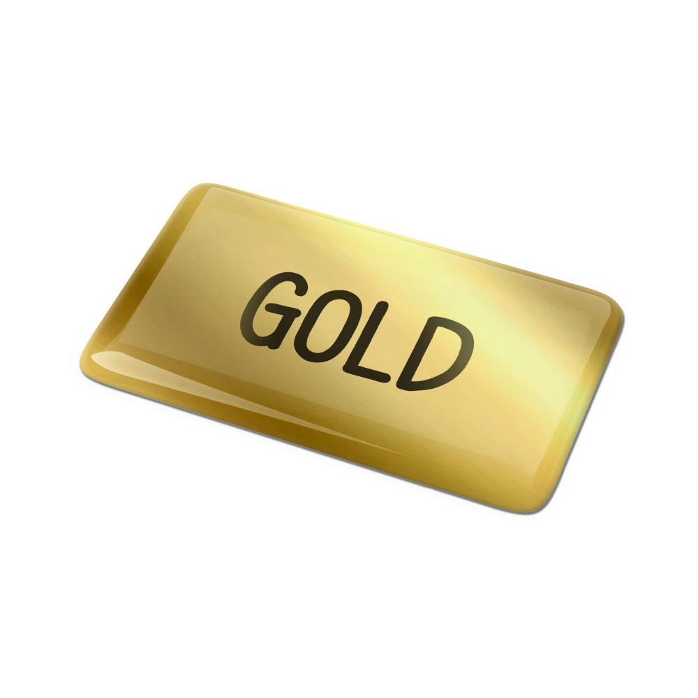 Doming Rechteck 80x25 mm Werbeartikel