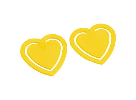 Zettelklammer "Herz", mini bedrucken