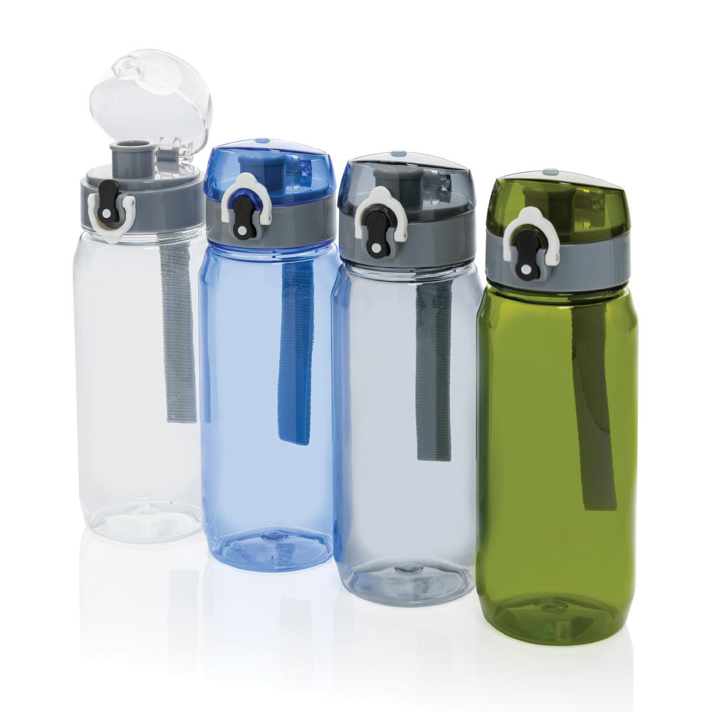 Yide RCS  rPET verschließbare Wasserflasche 600ml Werbeartikel