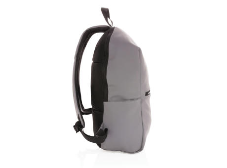 Schicker PU 15.6" Laptop-Rucksack bedrucken