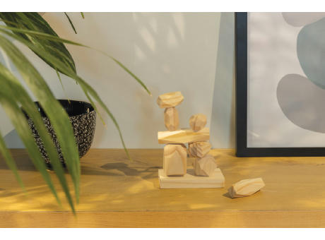 Ukiyo Crios hölzerne Balanciersteine im Etui Werbeartikel