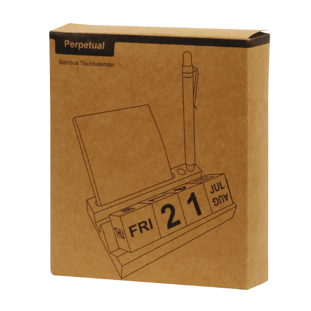 PERPETUAL - Tischkalender Werbeartikel