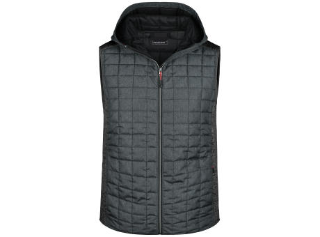 Product image Men's Knitted Hybrid Vest - Weste im stylischen Materialmix Werbeartikel