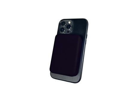 Product image Magnetic Powerbank PB-72 QI Wireless Charging 15W und 10000 mAh Akku Blau bedrucken