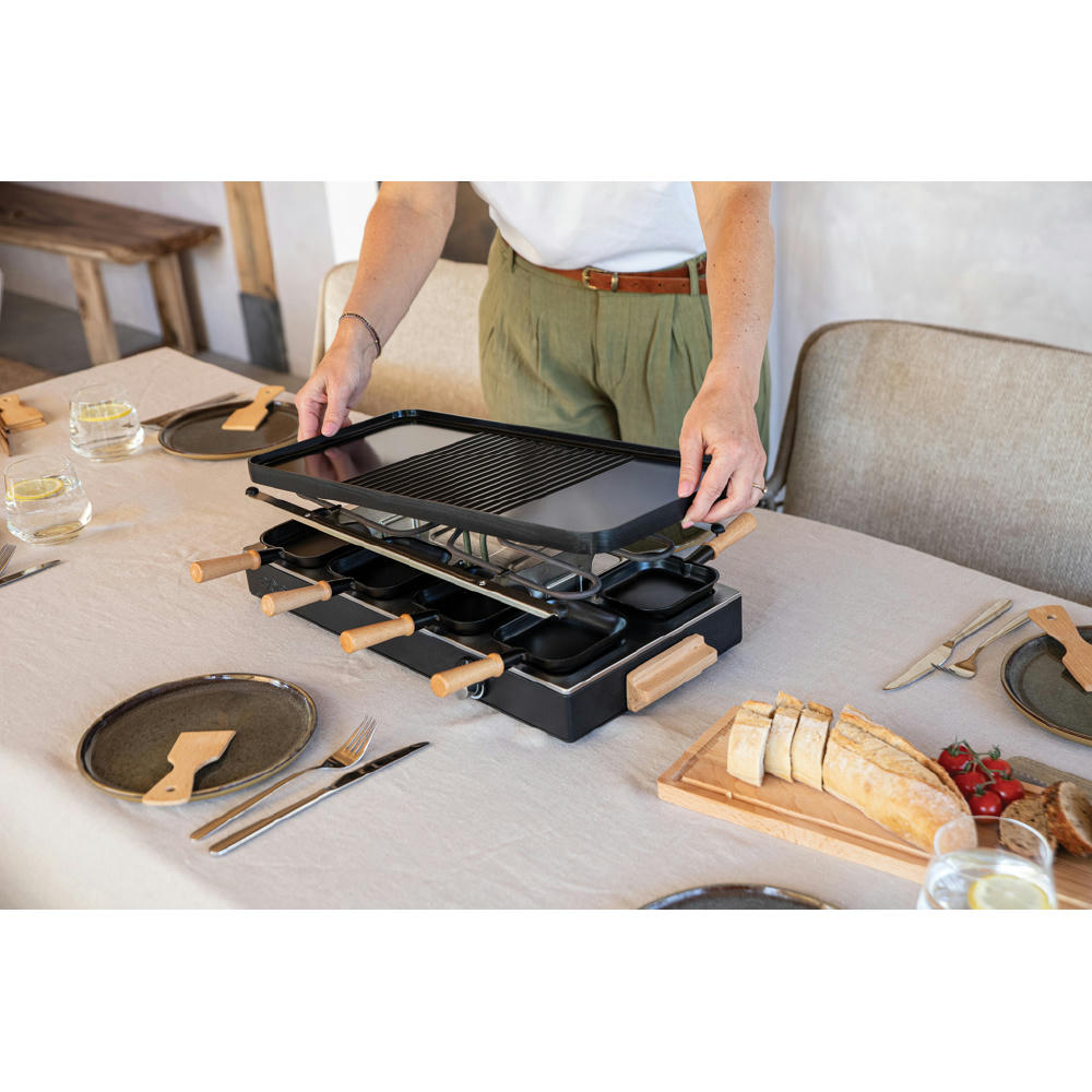 BOSKA Raclette Gourmet Party, 8 Personen (EU Type F) Werbeartikel