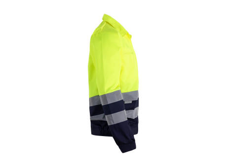 VL NEPTUNE LARGE. Zweifarbige Twill-Jacke (210g/m²) aus Polyester (80%) und Baumwolle (20%) Werbeartikel