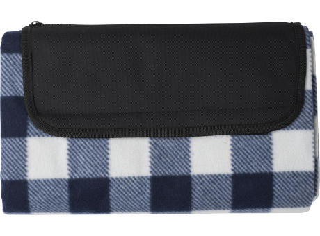 rPET faltbare Polarfleece-Decke Vesper Werbeartikel