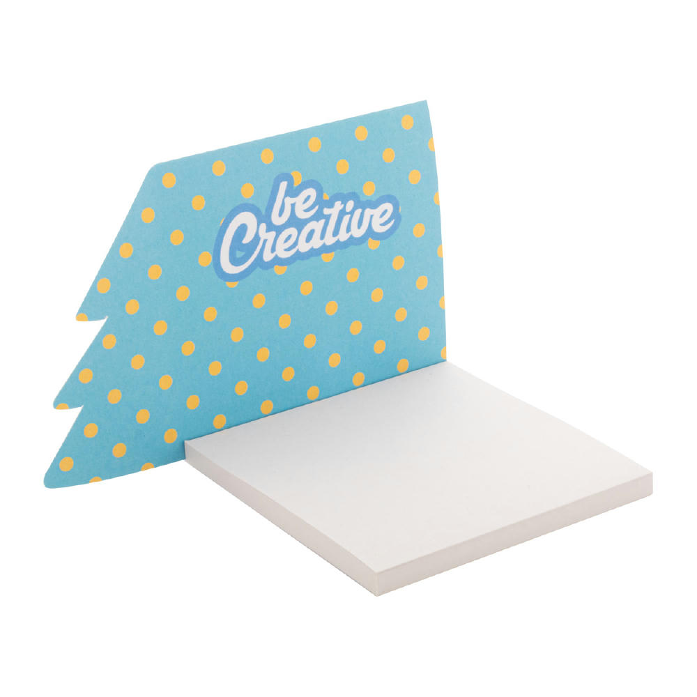 Product image Individueller Haftnotizblock, Weihnachtsbaum CreaStick Xmas Werbeartikel