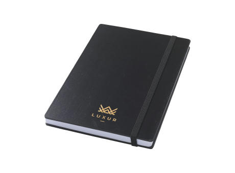 Bamboo Journal Naked Spine Notebook Black A5 bedrucken