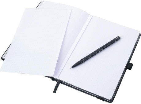 TROIKA Notizblock BLACK SLIMPAD A5 Werbeartikel