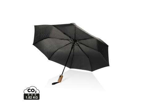 Kaycey 21“ Auto-Open Mini-Regenschirm aus AWARE™ rPET Werbeartikel