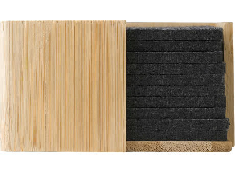 rPET-Filz-Untersetzer-Set Lawrence Werbeartikel