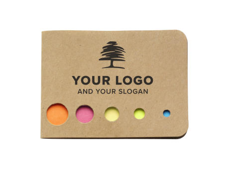 Haftnotizen aus Karton Dwayne Werbeartikel