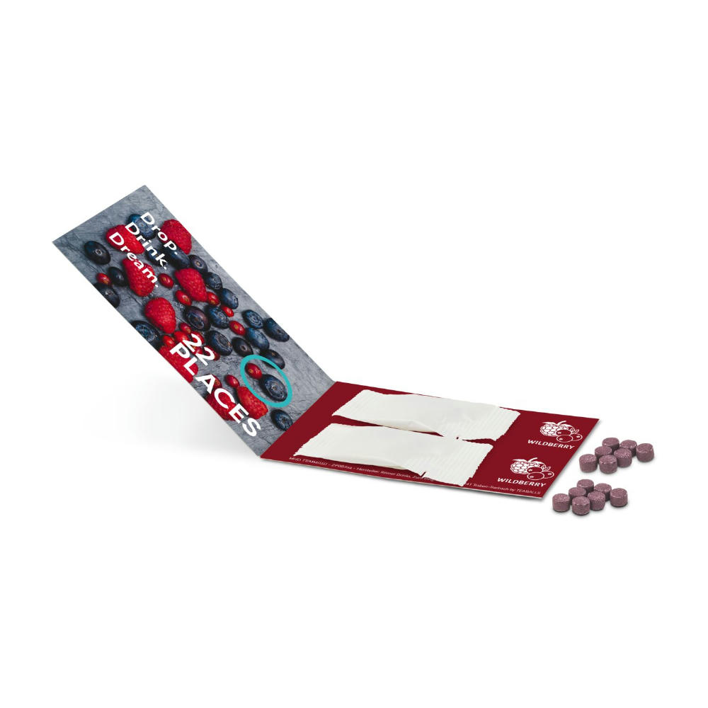 Product image Promo Drops by TEABALLS - 2 Sachets (2x 6-8 Drops Ihrer Wunschsorte für ein Erfrischungsgetränk mit bis zu 1 L) Werbeartikel