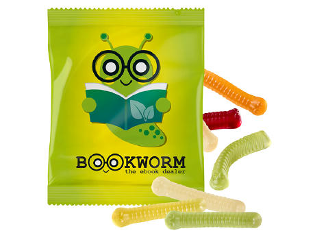 Product image Fruchtgummi INDIVIDUELL 30 g, VEGAN Werbeartikel