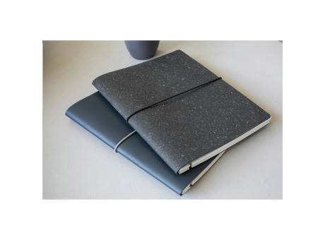 Recycled Leather Refillable Notebook A5 Notizbuch Werbeartikel