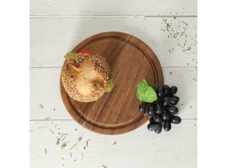 Schneidbrett "Acacia" rund Werbeartikel