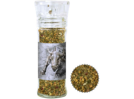 Product image Gewürzmischung Rühreigewürz, ca. 50g, transparente Gewürzmühle Werbeartikel