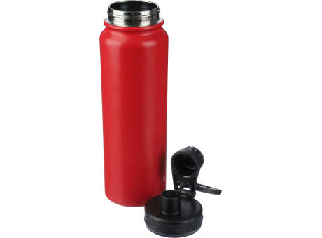 Doppelwandige Flasche aus Edelstahl (800 ml) Zinnia Werbeartikel