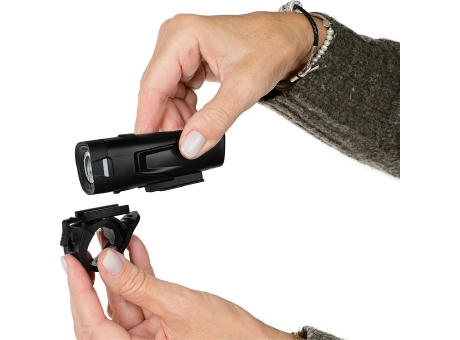 Aufladbare LED Fahrrad-Leuchte "Bike Light" Werbeartikel
