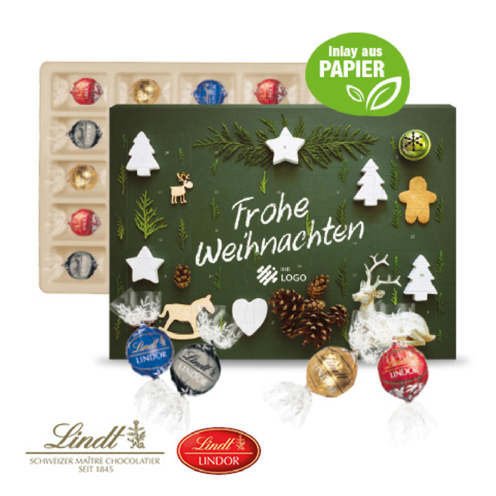 Adventskalender Lindt Lindor Werbeartikel