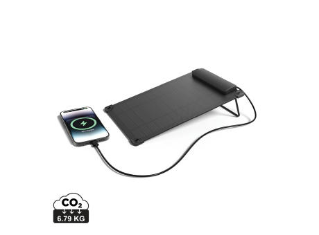 Solarpulse 5W tragbares Solarmodul aus RCS rPlastik Werbeartikel