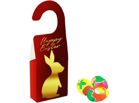 Product image Schoko Ostereier, ca. 36g, Türhänger Box Werbeartikel