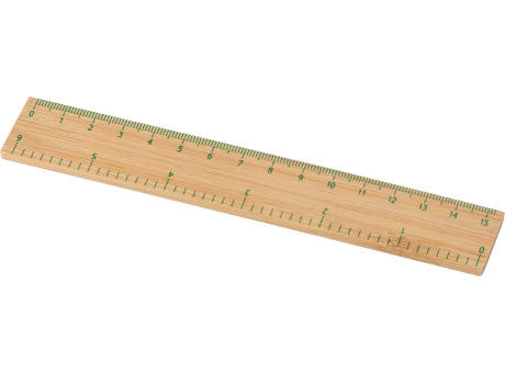 Lineal aus Bambus Greta Werbeartikel