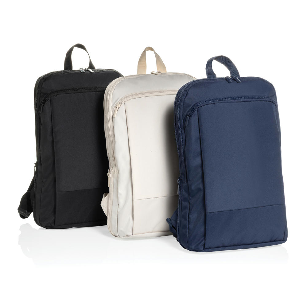 Flexpack Aware™ Expandable Slim RPET 15,6" Laptop-Rucksack Werbeartikel