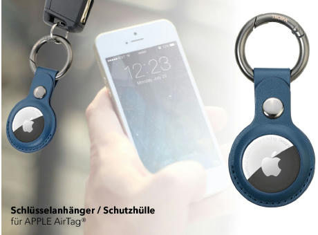 TROIKA Schlüsselanhänger AIRTAG COVER Werbeartikel