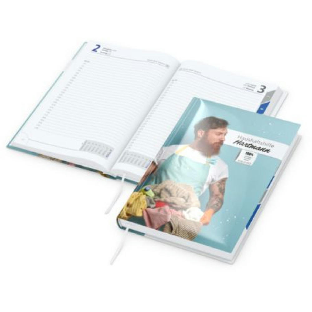 Product image Buchkalender Manager Register Bestseller inkl. 4C-Druck Werbeartikel