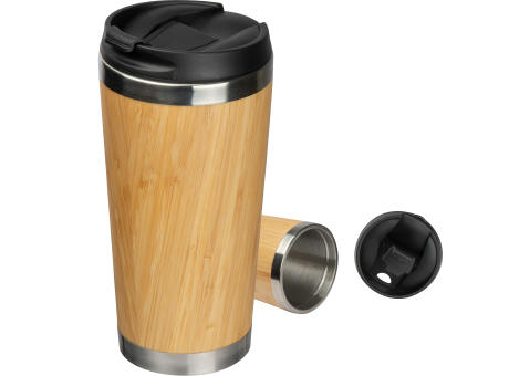 Isolierbecher Bamboogarden Werbeartikel