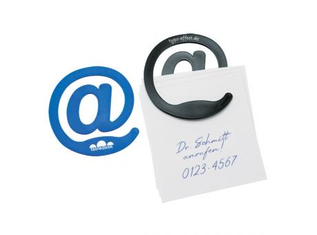 Zettelklammer "@-Zeichen" bedrucken
