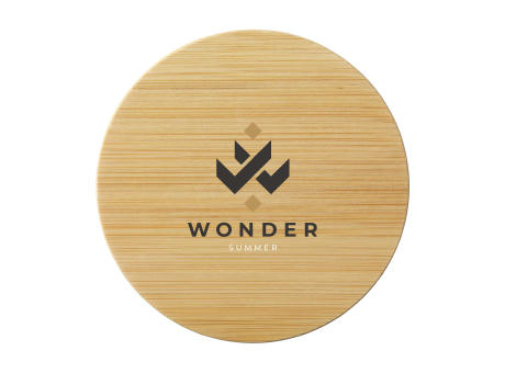 Alba 350 ml doppelwandiges Glas Werbeartikel