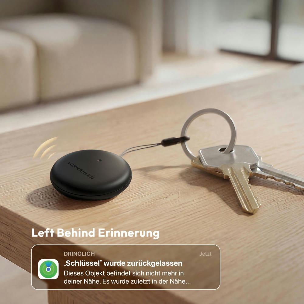 FindMe Tag - Schwarz - Der ultrakompakte Bluetooth-Tracker  Werbeartikel
